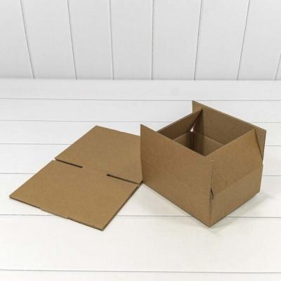 Коробка самосборная 16.5*16.5*5 см Из гофрокартона 441292