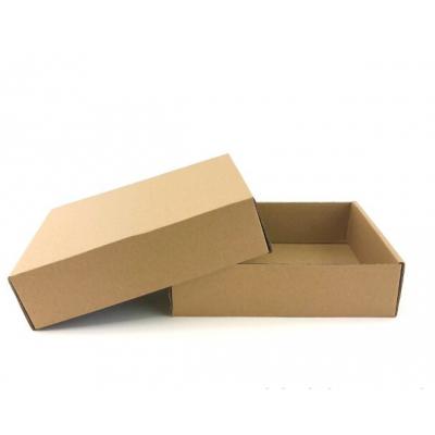 Коробка самосборная 18.5*15.5*5 см Крафт крышка/дно 56311