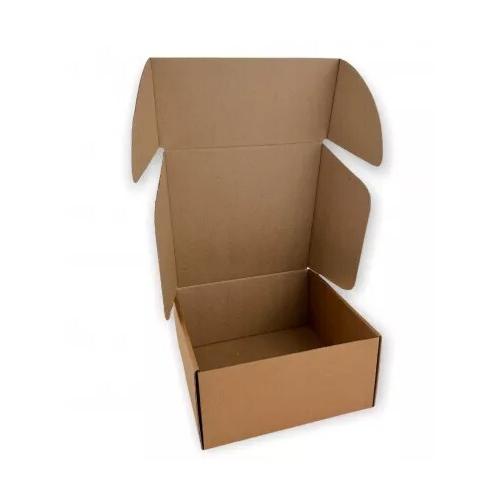 Коробка самосборная 25*25*10 см Бурый 517774