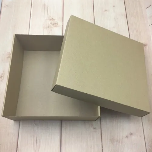 Коробка самосборная 25*25*10 см Крафт крышка/дно 563591