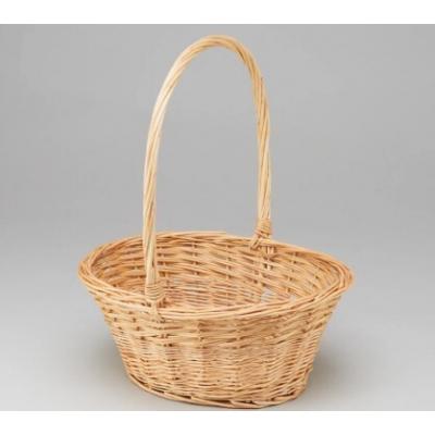 Корзина плетеная (ива) 32*24*13.5*38 см Натуральный 50147