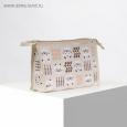 Косметичка 22*14*6 см Коты черный/бежевый 572185