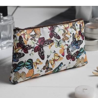 Косметичка на молнии 1 отдел белый 576315