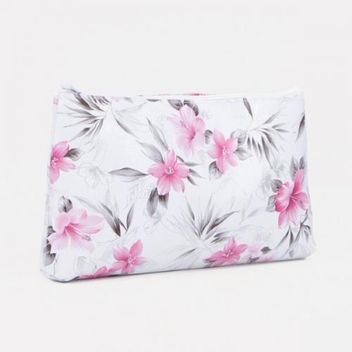 Косметичка на молнии цвет белый 572000