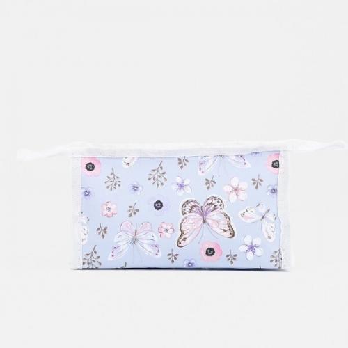 Косметичка на молнии сиреневый 579666