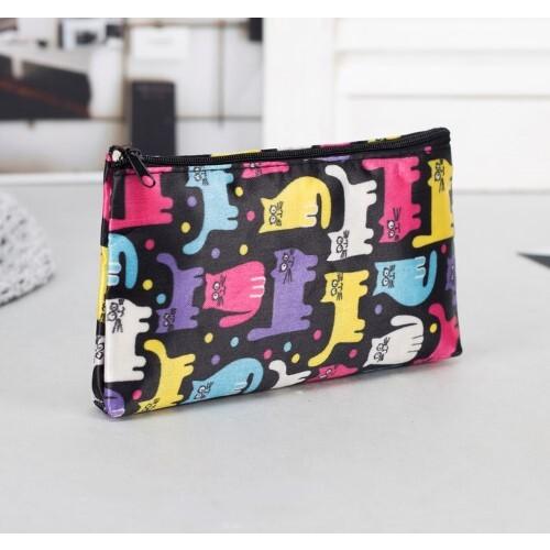 Косметичка простая отдел на молнии чёрный 579765