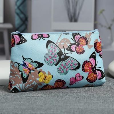 Косметичка простая, отдел на молнии, цвет голубой 2798033