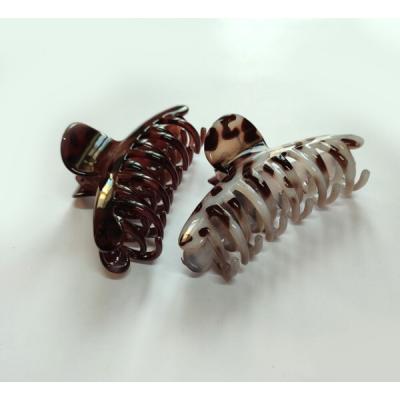 Краб для волос Глянцевый пятнистый (Цена за штуку) 13109