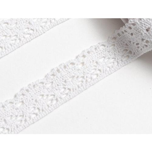Кружево хлопковое 2 см*10 ярд Белый 172183