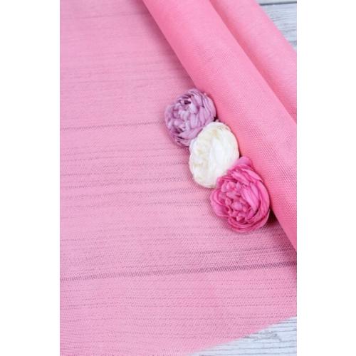 Лен в рулоне 50 см*5 ярд Розовый 566342