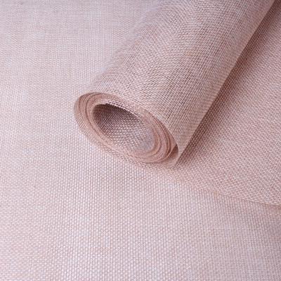 Лен в рулоне 50 см*6 ярд Однотонный кремовый 56635