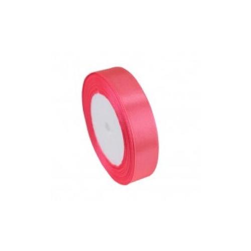 Лента атласная сатин 0.6 см*25 Y Розовый 06/05