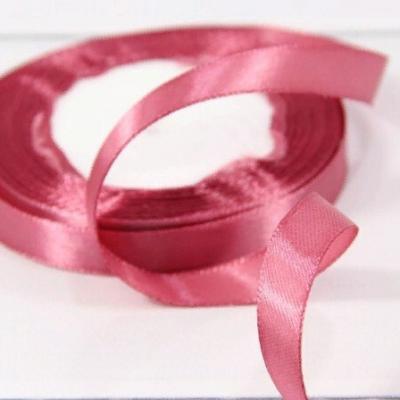 Лента атласная сатин 1.2 см*25 Y Серовато пурпурно-красный 562-12/127