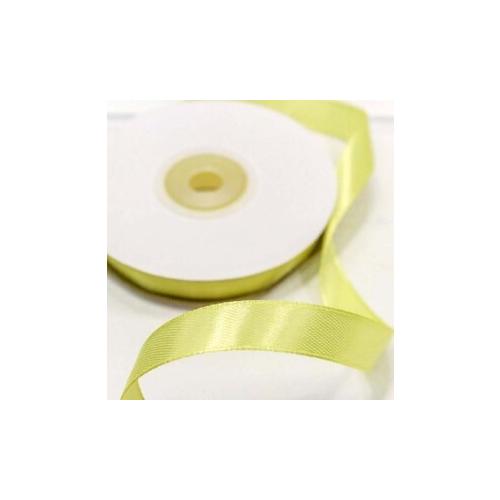 Лента атласная сатин 1.2 см*25 Y Светло-желтый 562-12/02
