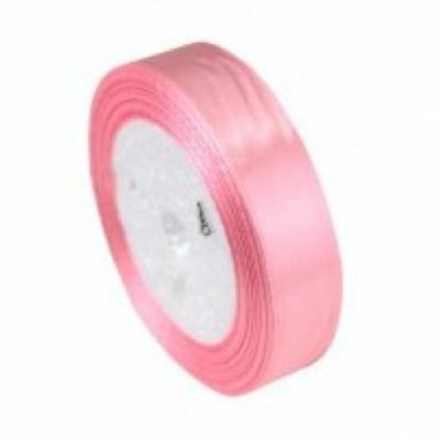 Лента атласная сатин 1.9 см*25 Y Светло-розовый 19/04