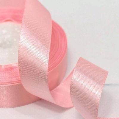 Лента атласная сатин 2 см*25 Y Бледный пурпурно-розовый 562-20/148