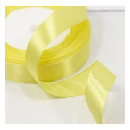 Лента атласная сатин 2 см*25 Y Кукурузный 562-20/10