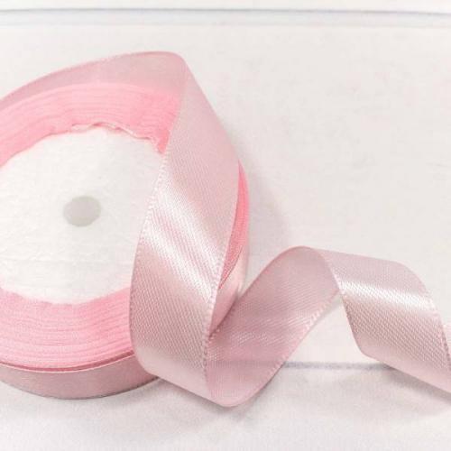 Лента атласная сатин 2 см*25 Y Розовый 562-20/43