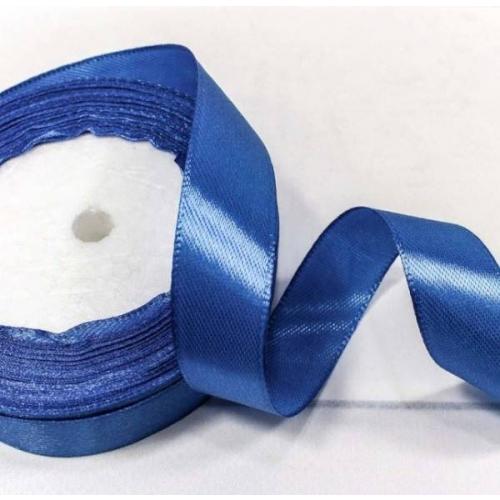 Лента атласная сатин 2 см*25 Y Синий 562-20/40