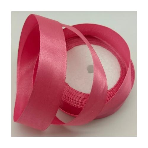 Лента атласная сатин 2.5 см*25 Y Колониальный розовый 50200