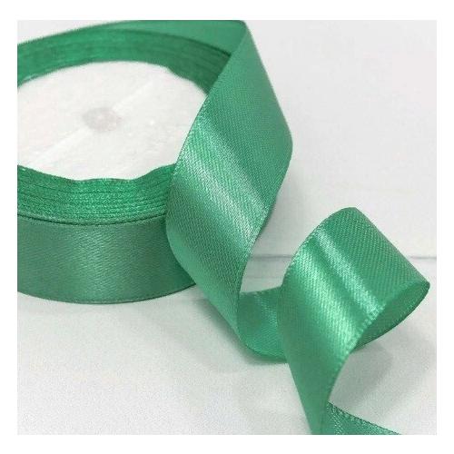 Лента атласная сатин 2.5 см*25 Y Мятный 562-25/54