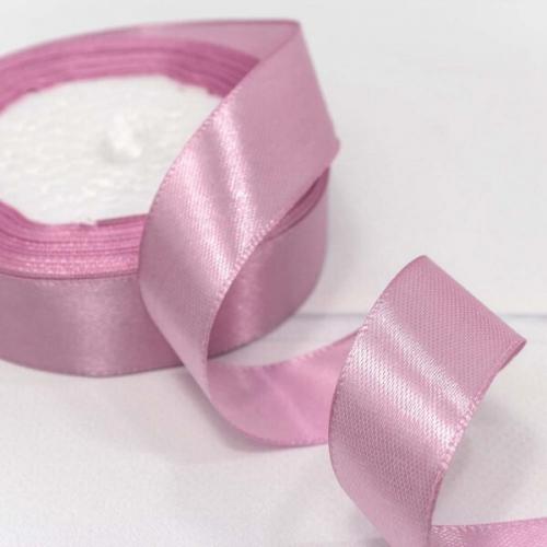 Лента атласная сатин 2.5 см*25 Y Светло-сиреневый 562-25/45