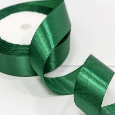 Лента атласная сатин 2.5 см*25 Y Темно-зеленый 562-25/56