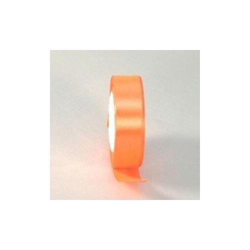 Лента атласная сатин 2.5 см*25 Y Яркий оранжевый 25/25