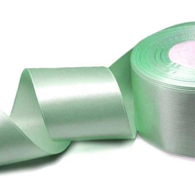 Лента атласная сатин 3.8 см*25 Y Аквамариновый 555-38/141