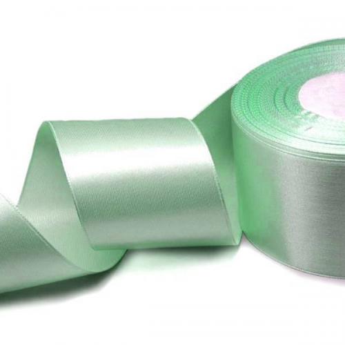 Лента атласная сатин 3.8 см*25 Y Аквамариновый 555-38/141