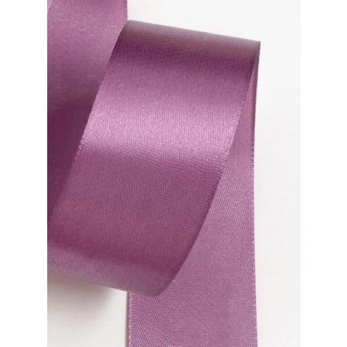 Лента атласная сатин 4 см 25 Y Вишневая пенка 172195