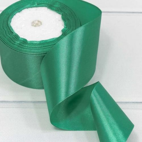 Лента атласная сатин 5 см*25 Y Мятный 562-50/54