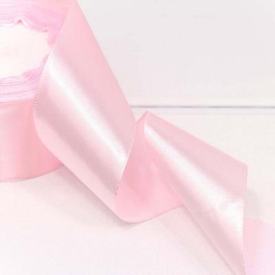 Лента атласная сатин 5 см*25 Y Розовый 562-50/43