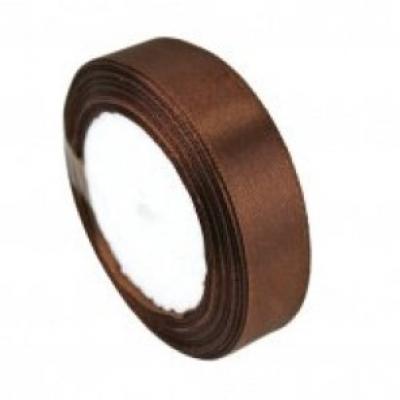 Лента атласная сатин 5 см*25 Y Шоколад 50/32