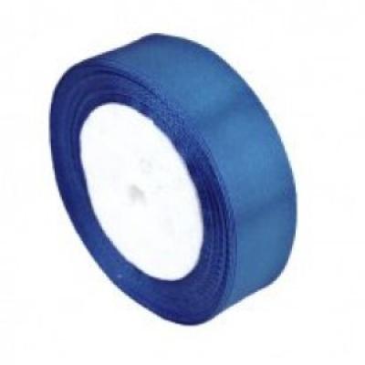 Лента атласная сатин 5 см*25 Y Синяя 50/40