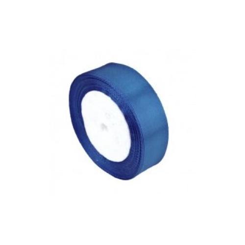 Лента атласная сатин 5 см*25 Y Синяя 50/40