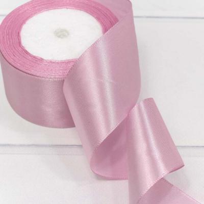 Лента атласная сатин 5 см*25 Y Светлый пурпурный 562-50/149