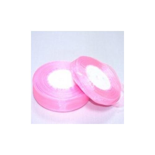 Лента органза 1.2 см*50 Y Розовый 10 шт/уп 535237