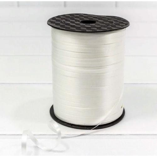 Лента полипропиленовая 0.5 см*500 ярд Белая 4407126