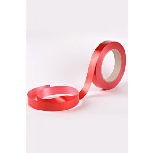 Лента полипропиленовая простая 2 см*50 ярд Красный 5673105