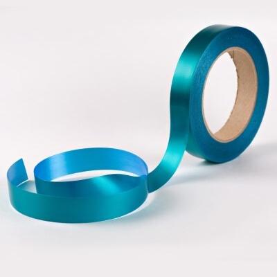 Лента полипропиленовая простая 2 см*50 ярд Морская волна/голубой 5673119