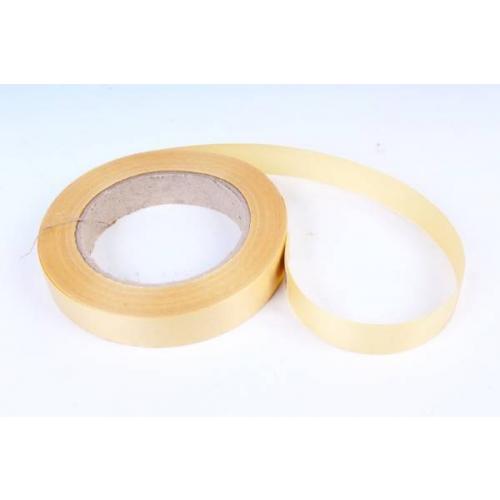 Лента полипропиленовая простая 2 см*50 ярд Однотонная тиснение дерево бронза 5676811