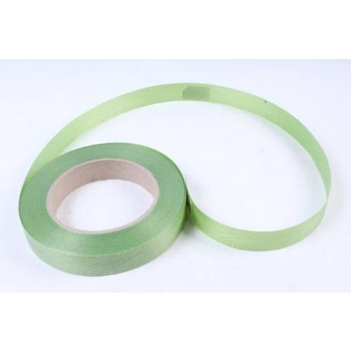 Лента полипропиленовая простая 2 см*50 ярд Однотонная тиснение дерево оливка 567683