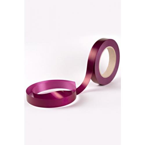 Лента полипропиленовая простая 2 см*50 ярд Вишневый 5673103