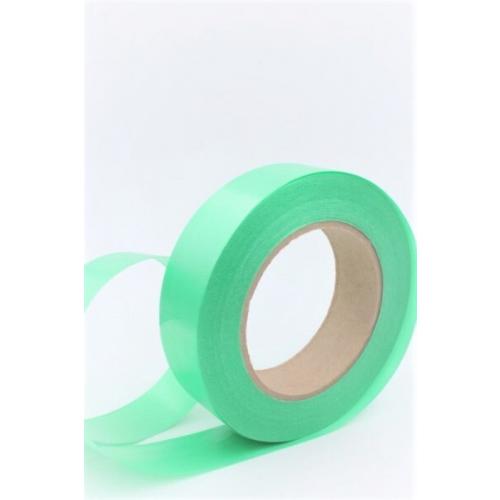 Лента полипропиленовая простая 3 см*50 ярд Гладкая без тиснения зеленый 5606621