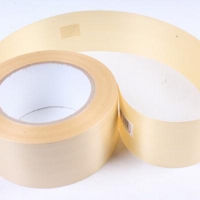 Лента полипропиленовая простая 5 см*50 ярд Гладкая без тиснения бронзовый 56061бр