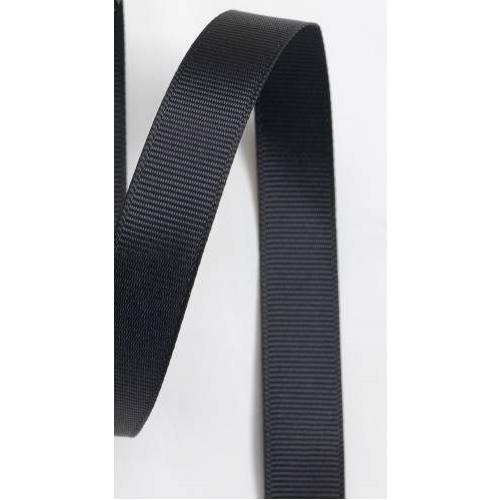 Лента репсовая 1.5 см 20 ярд 1 сорт Черный 171389