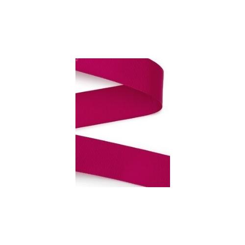 Лента репсовая 2.5 см 20 ярд 1 сорт Фукси 172202