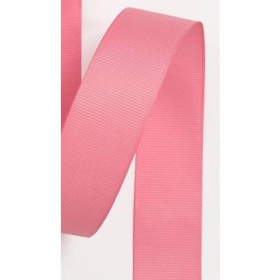 Лента репсовая 2.5 см 20 ярд 1 сорт розовая пенка №193 171590