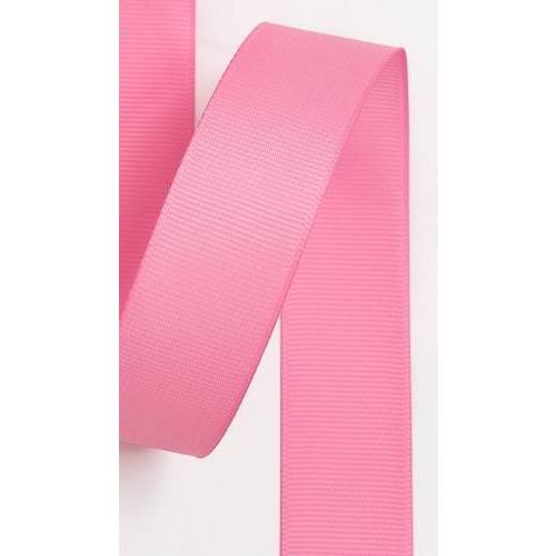 Лента репсовая 2.5 см 20 ярд 1 сорт Розовый 171547